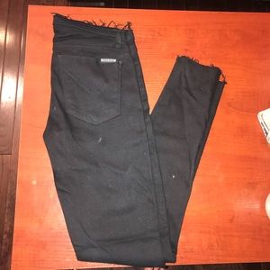 Hudson Black skinny jeans